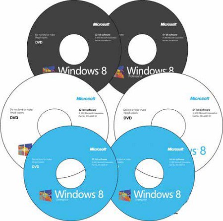 Windows 8 RTM (6 in 1) AIO x86/x64 + New Working Keys.rar